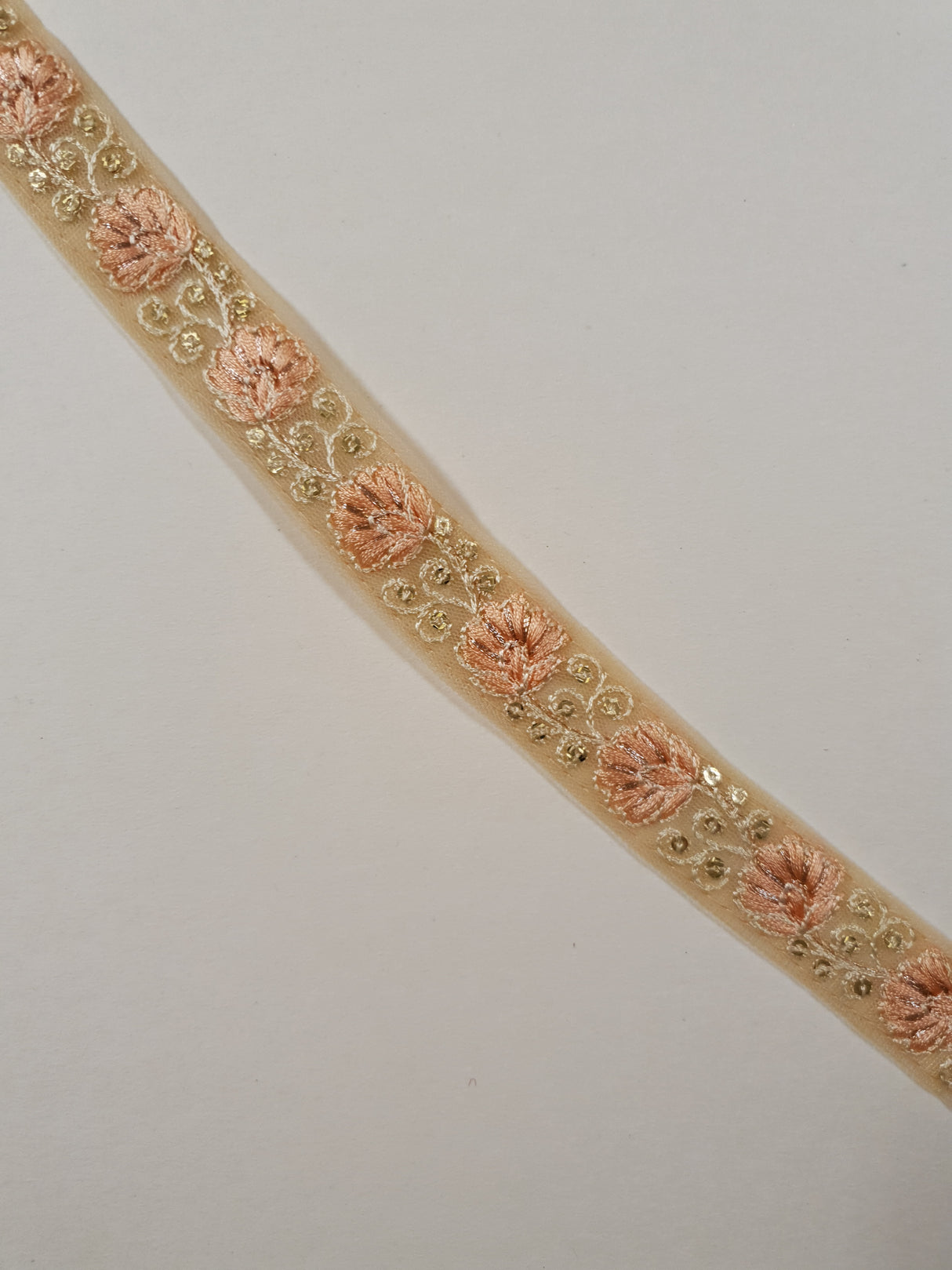 Embroidered Trim - ROLL - (ITR-1477)