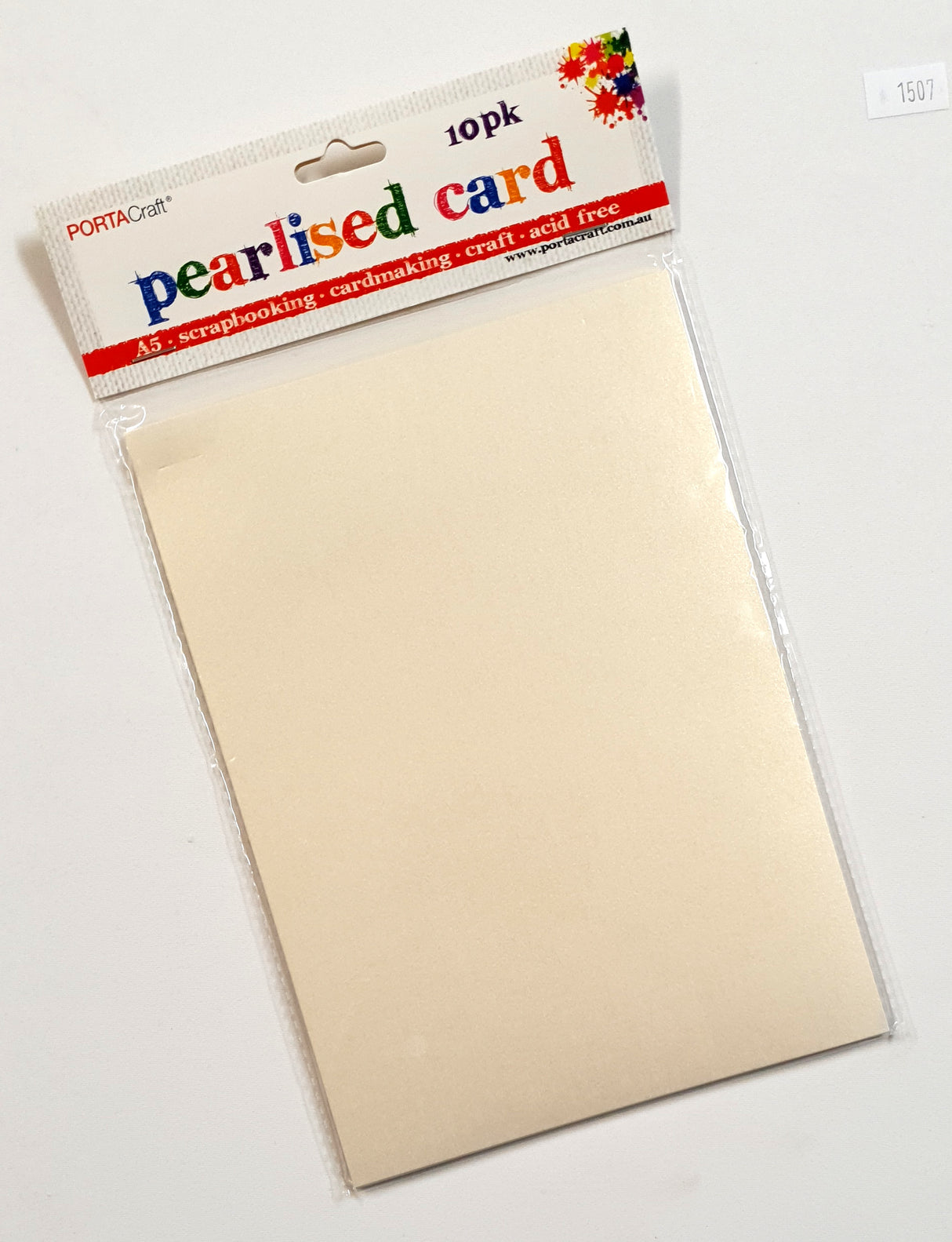 Pearlised Card - 1507