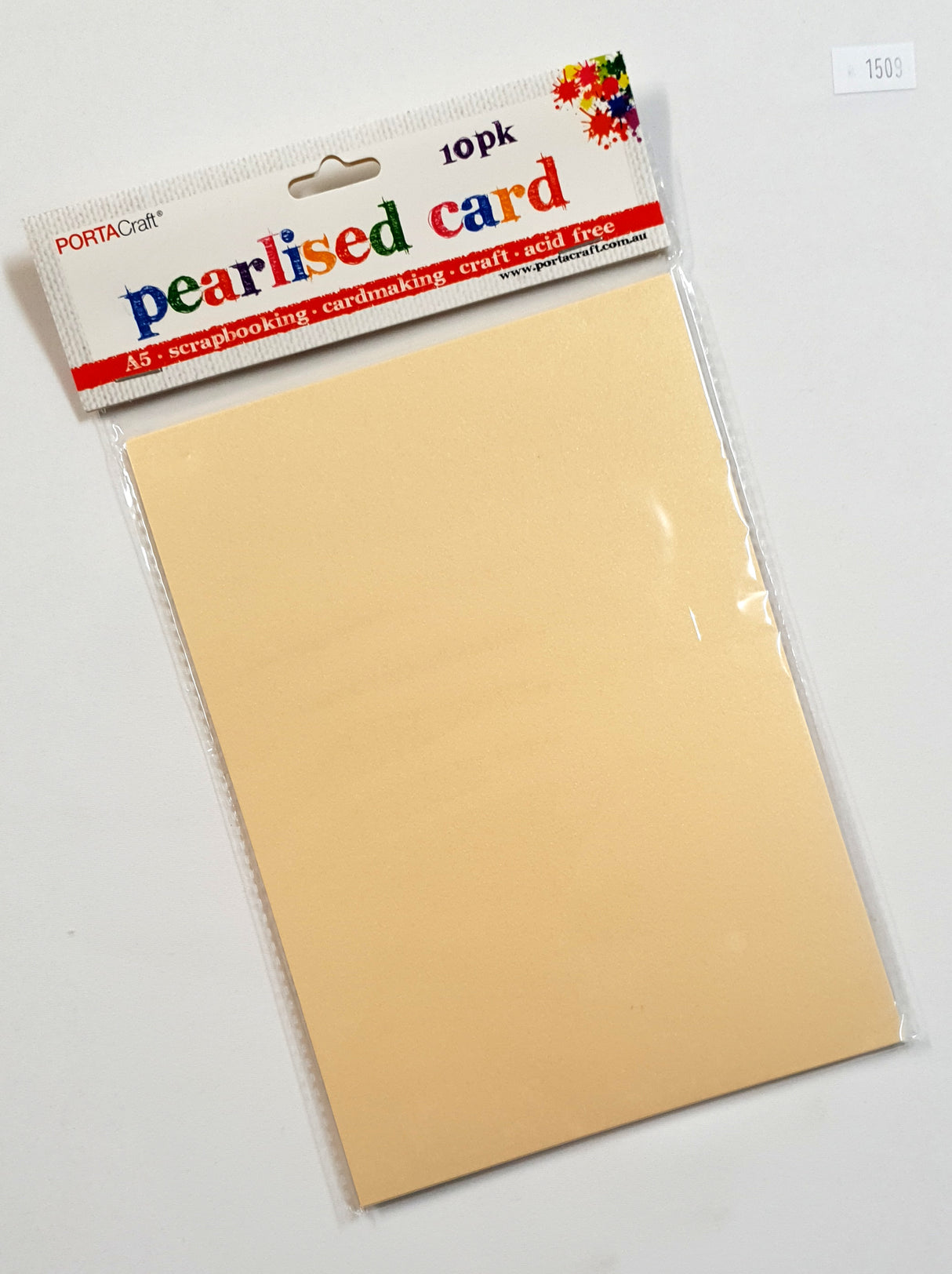 Pearlised Card - 1509