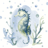 Decoupage Napkin - (DN-8932) - Seahorse