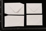 Small White Envelopes - Set of 20 - 11cm x 7.5cm - DB