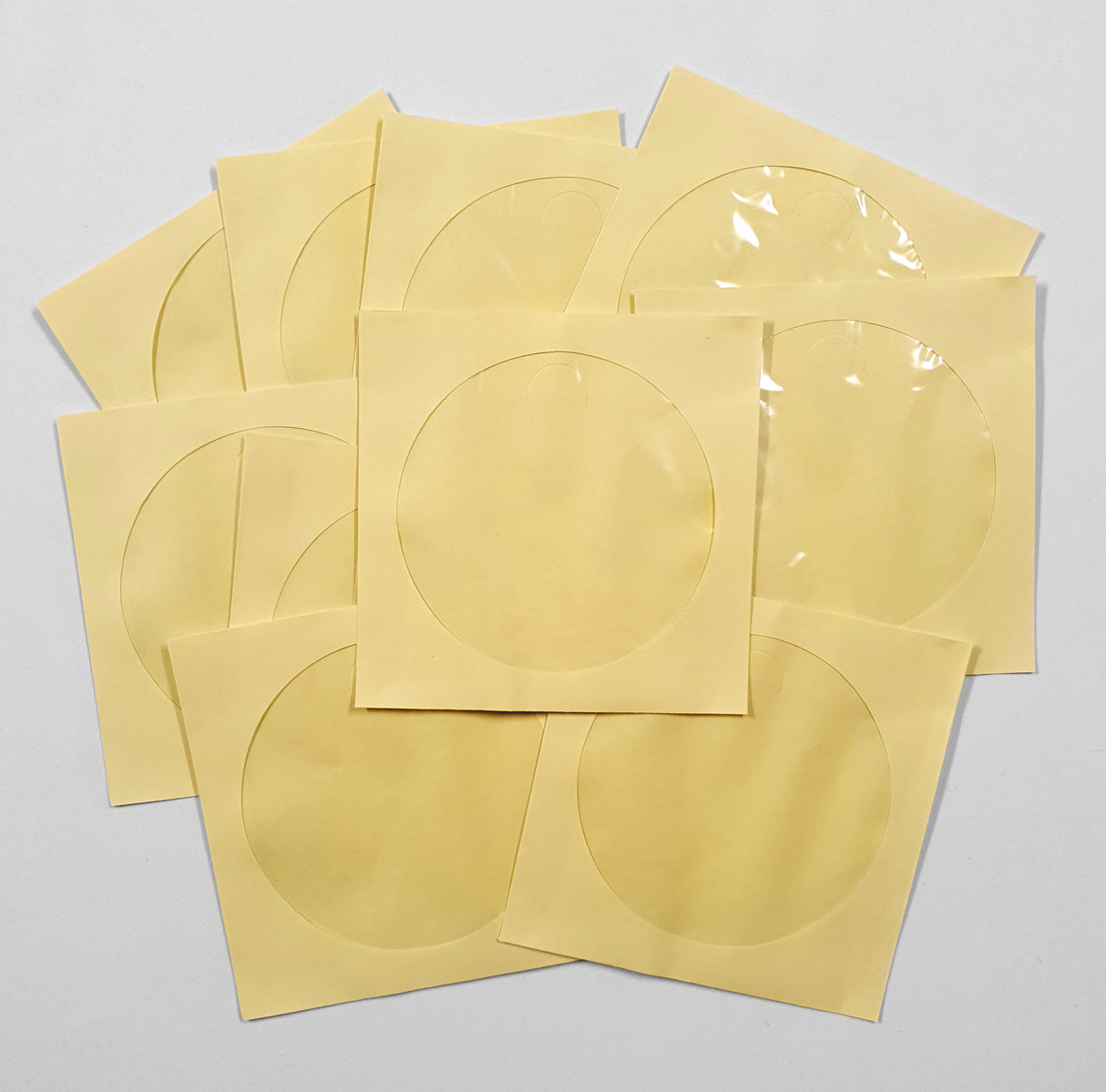 Windowed Envelopes - Pack of 12 - Yellow