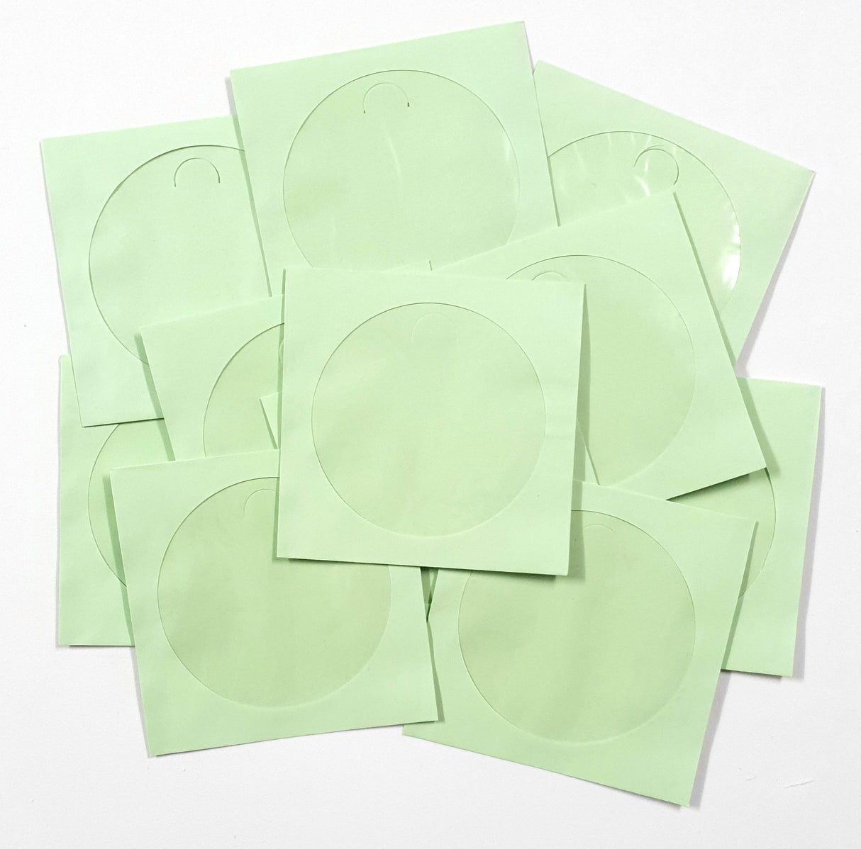 Windowed Envelopes - Pack of 12 - Green