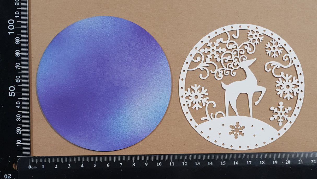 Christmas Embellishment - Purple