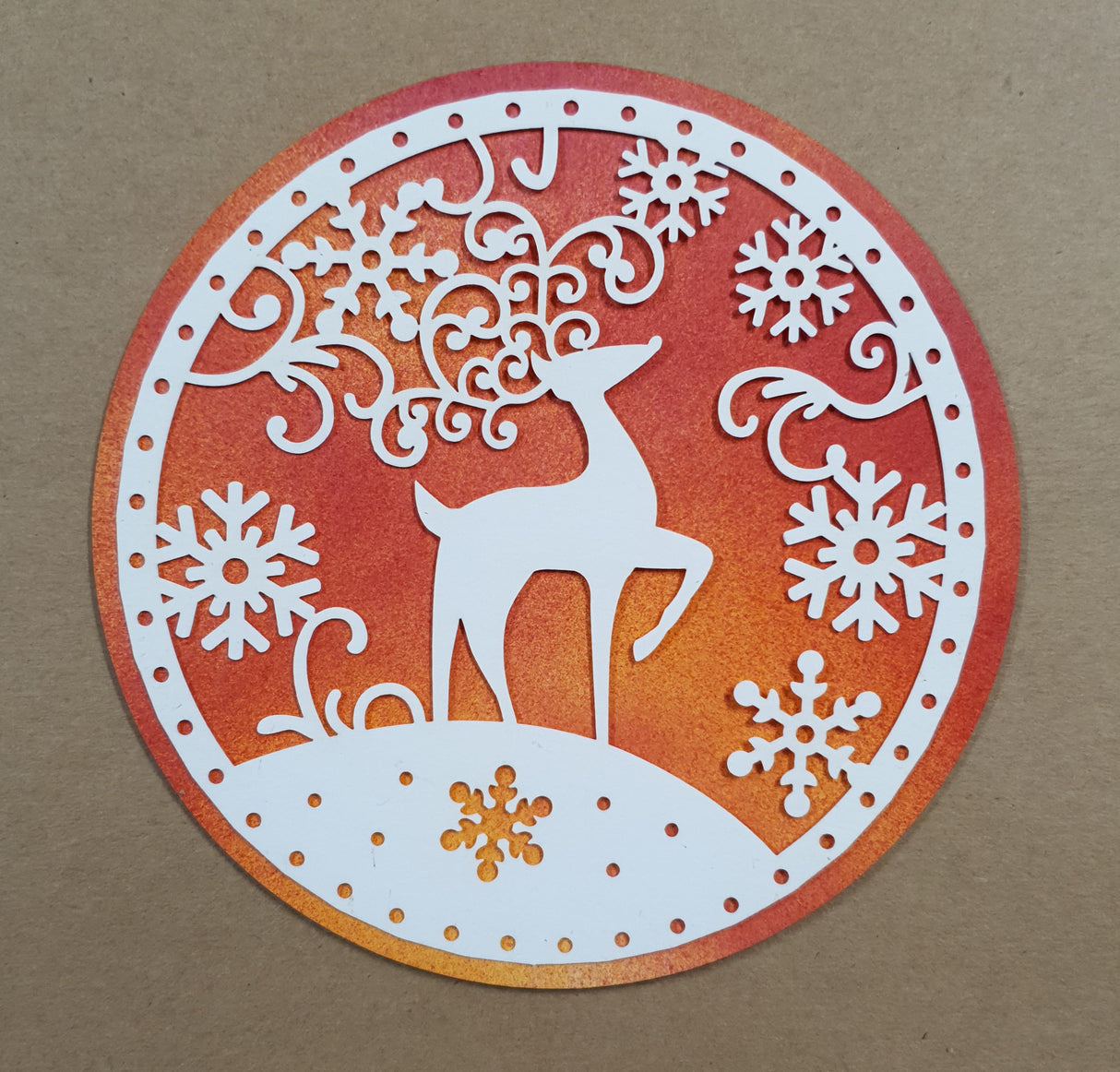 Christmas Embellishment - Red