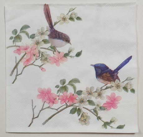 Decoupage Napkin - (DN-8275) - Birds