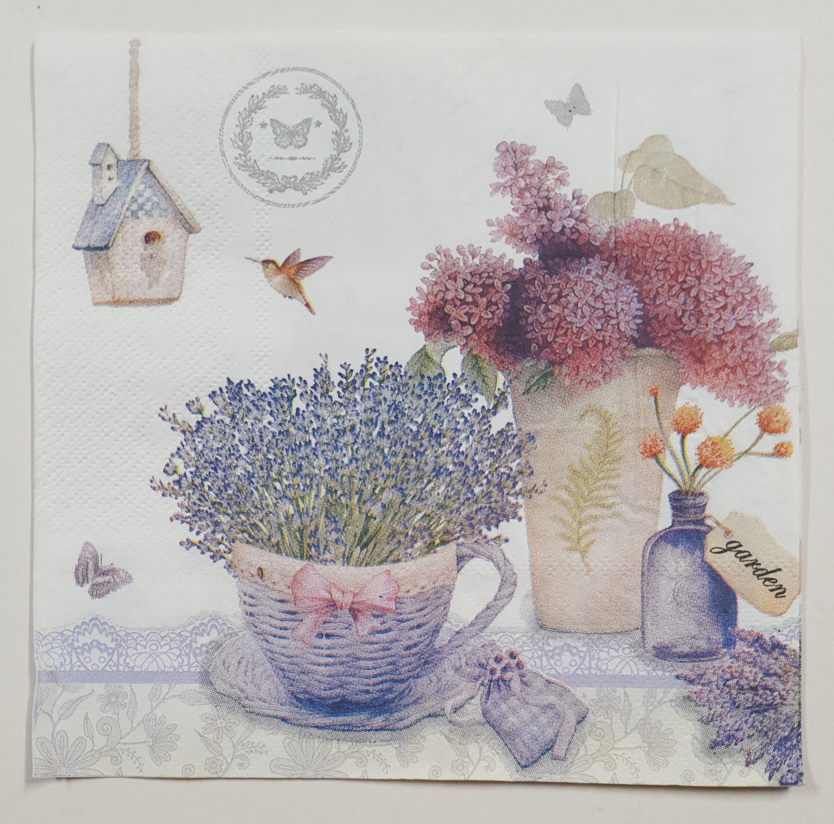 Decoupage Napkin - (DN-8281) - Spring Blooms