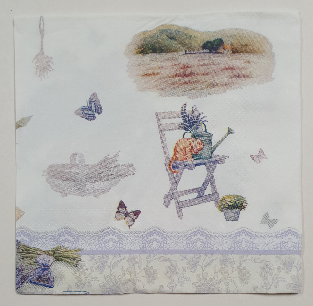 Decoupage Napkin - (DN-8281) - Spring Blooms
