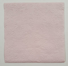 Decoupage Napkin - (DN-8301) - Embossed - Pink