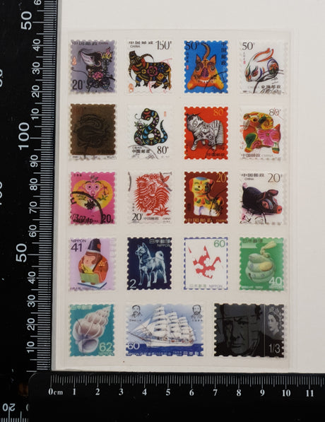 Stamp Stickers - 2056