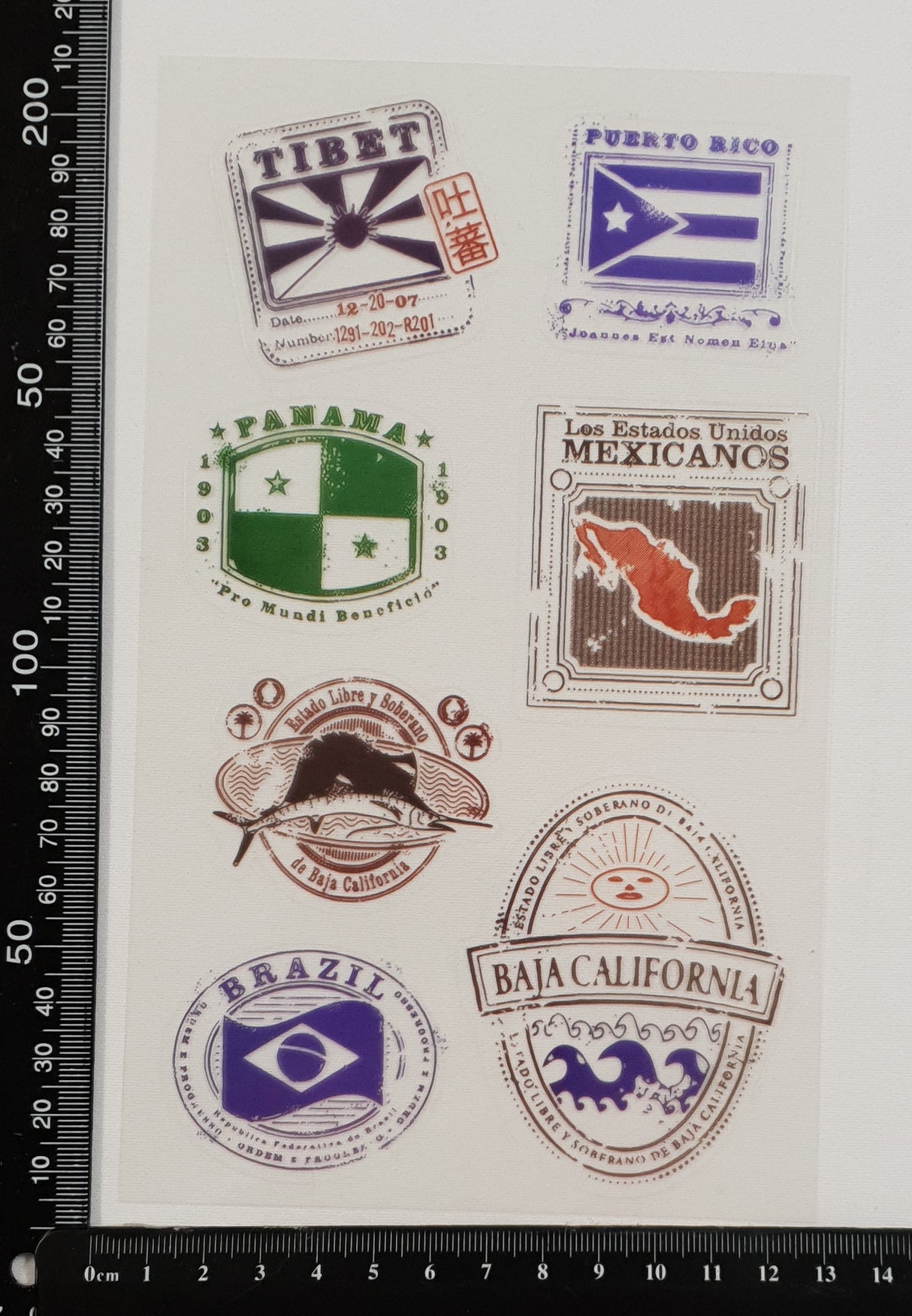 Stamp Stickers - 2095