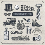 Decoupage Napkin - (DN-8820) - Herrenrunde