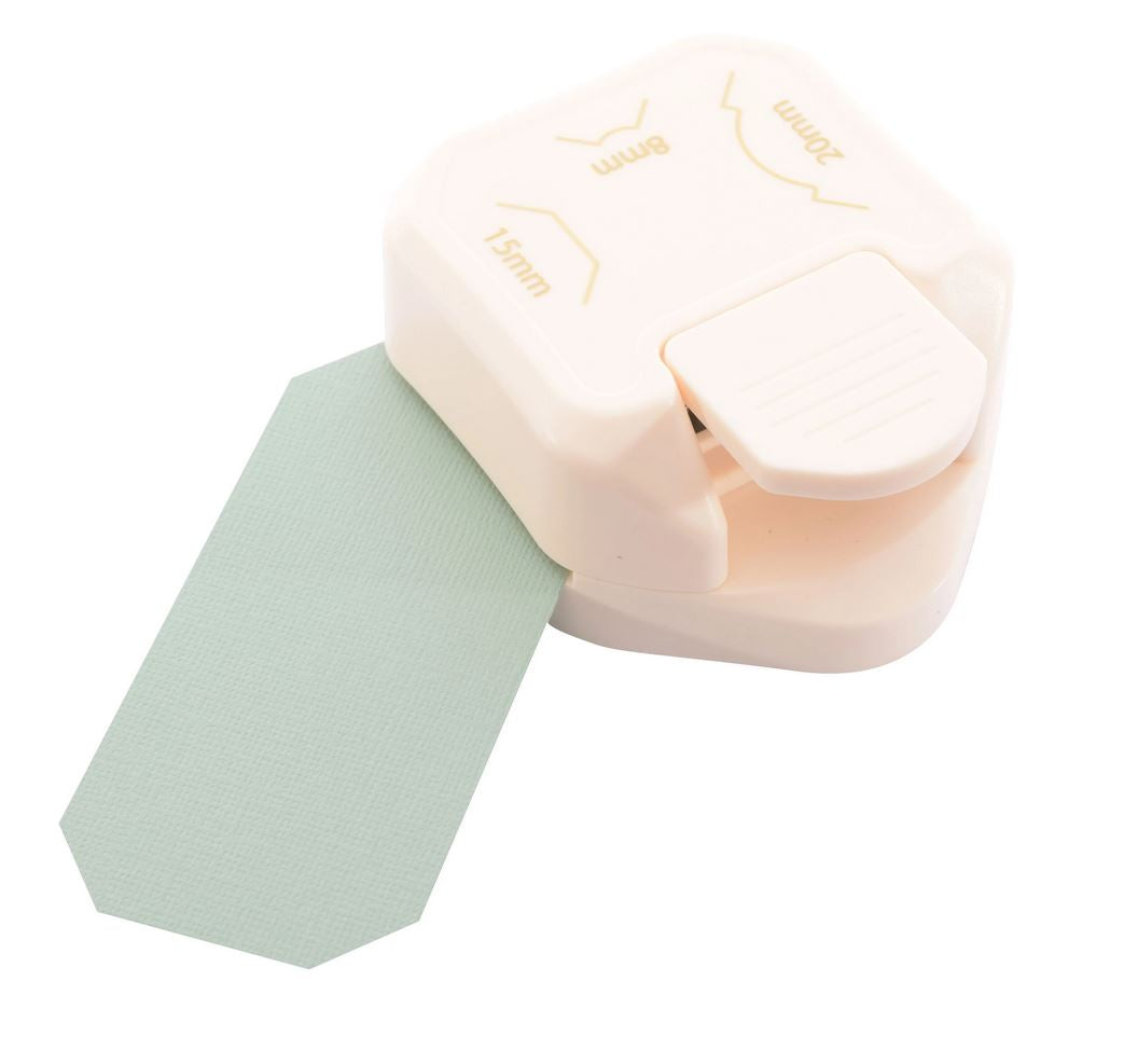 Vaessen Creative - 3-in-1 Corner Tag Punch - Decorative Corners