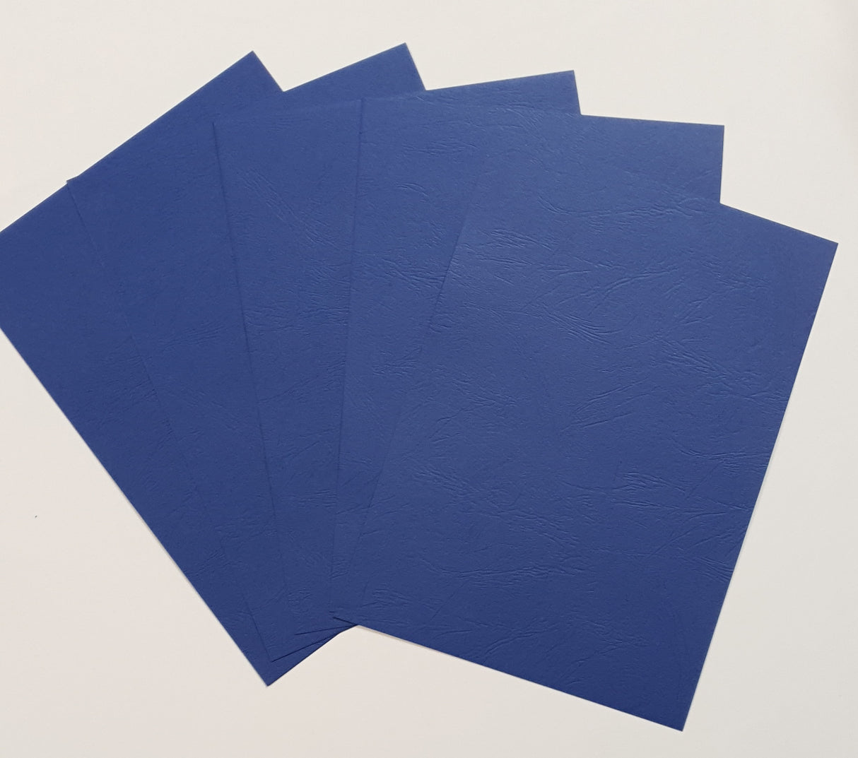 Leather Textured - Card Stock - Blue