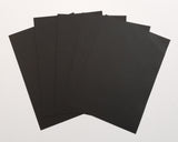 Linen Textured - Card Stock - Black