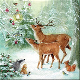 Decoupage Napkin - (DN-8880) - Forest Celebration