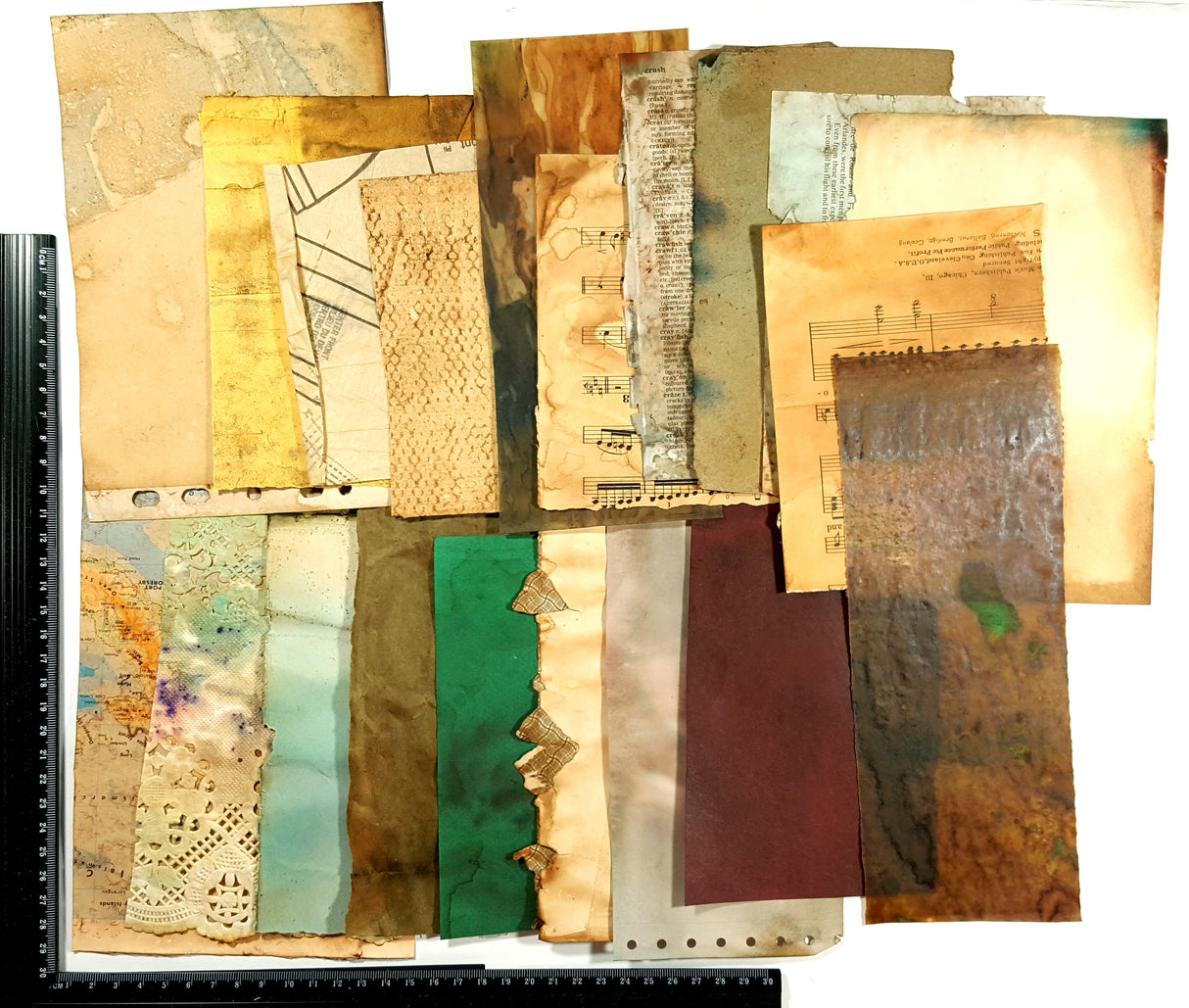 Motherloads Grungy Papers & Handmades Pack - 394