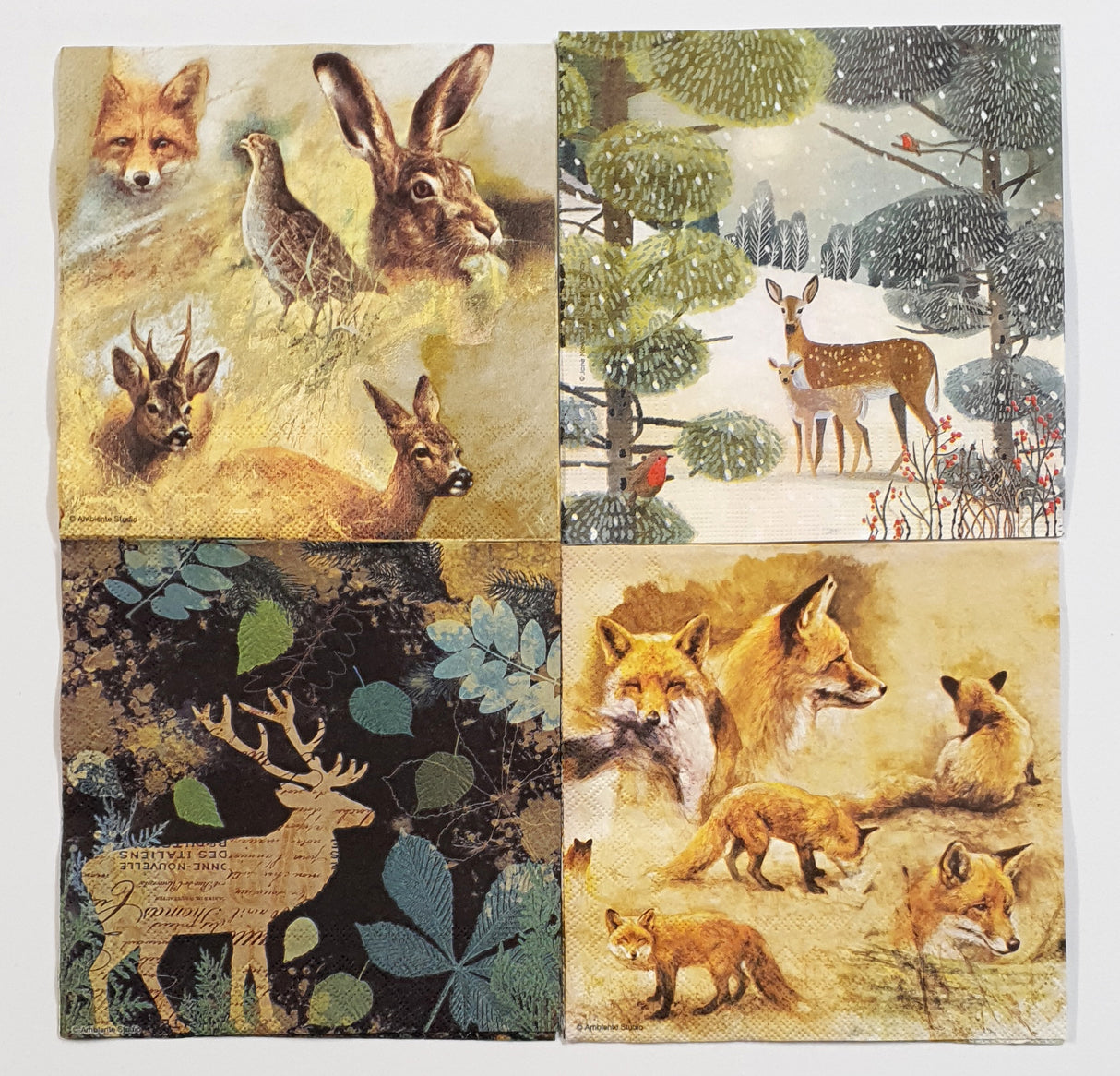 Decoupage Napkins - Set of 4 - 4101