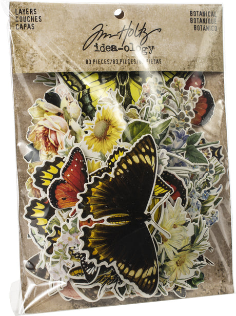 Tim Holtz - idea-ology - Layers - Die Cuts - Botanical