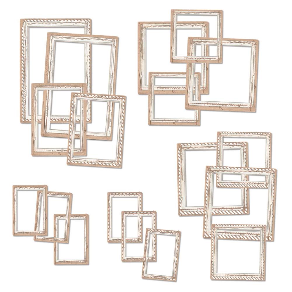 49 and Market - Cardstock Frames - Toast