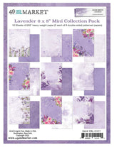 49 and Market - Papers Pack - 6x8 Inch - Lavender