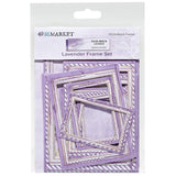 49 and Market - Cardstock Frames - Lavender