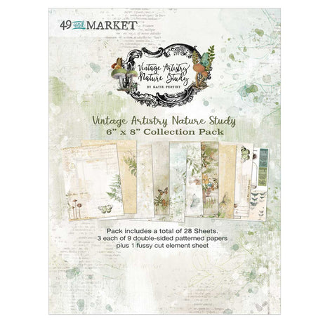 49 and Market - Papers Pack - 6x8 Inch - Nature Study