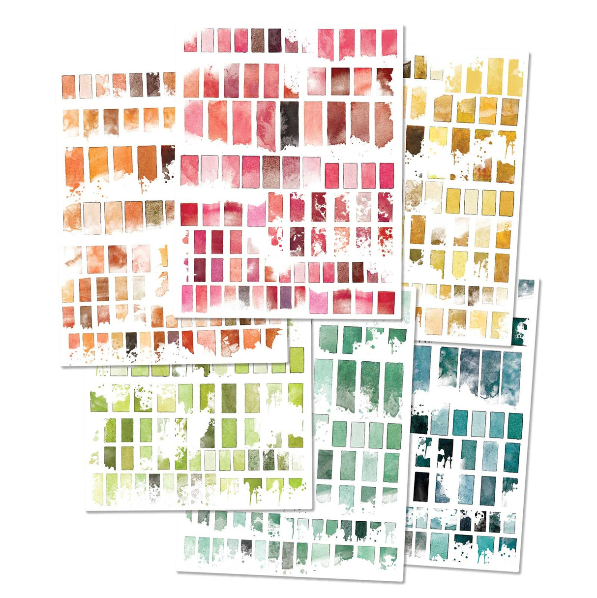 49 and Market - Rub-ons - Spectrum Sherbet - Palettes