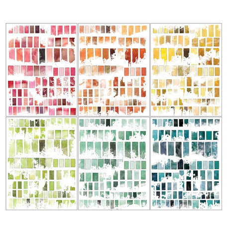 49 and Market - Rub-ons - Spectrum Sherbet - Palettes