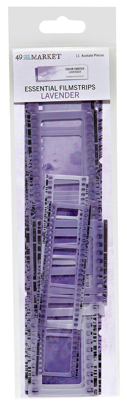 49 and Market - Acetate Filmstrips - Lavender