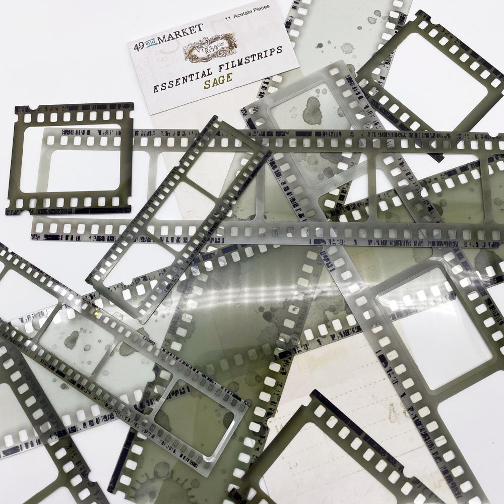 49 and Market - Acetate Filmstrips - Sage