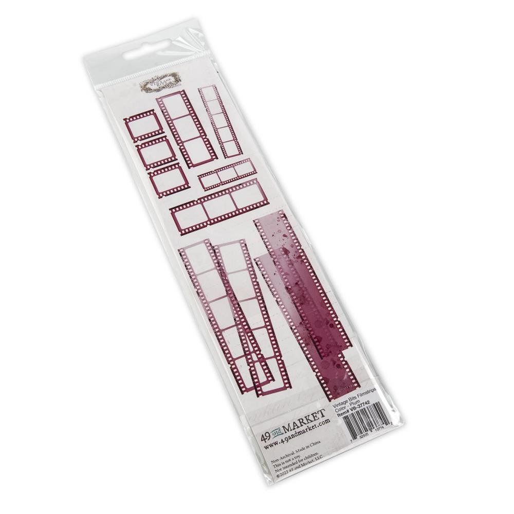 49 and Market - Acetate Filmstrips - Plum