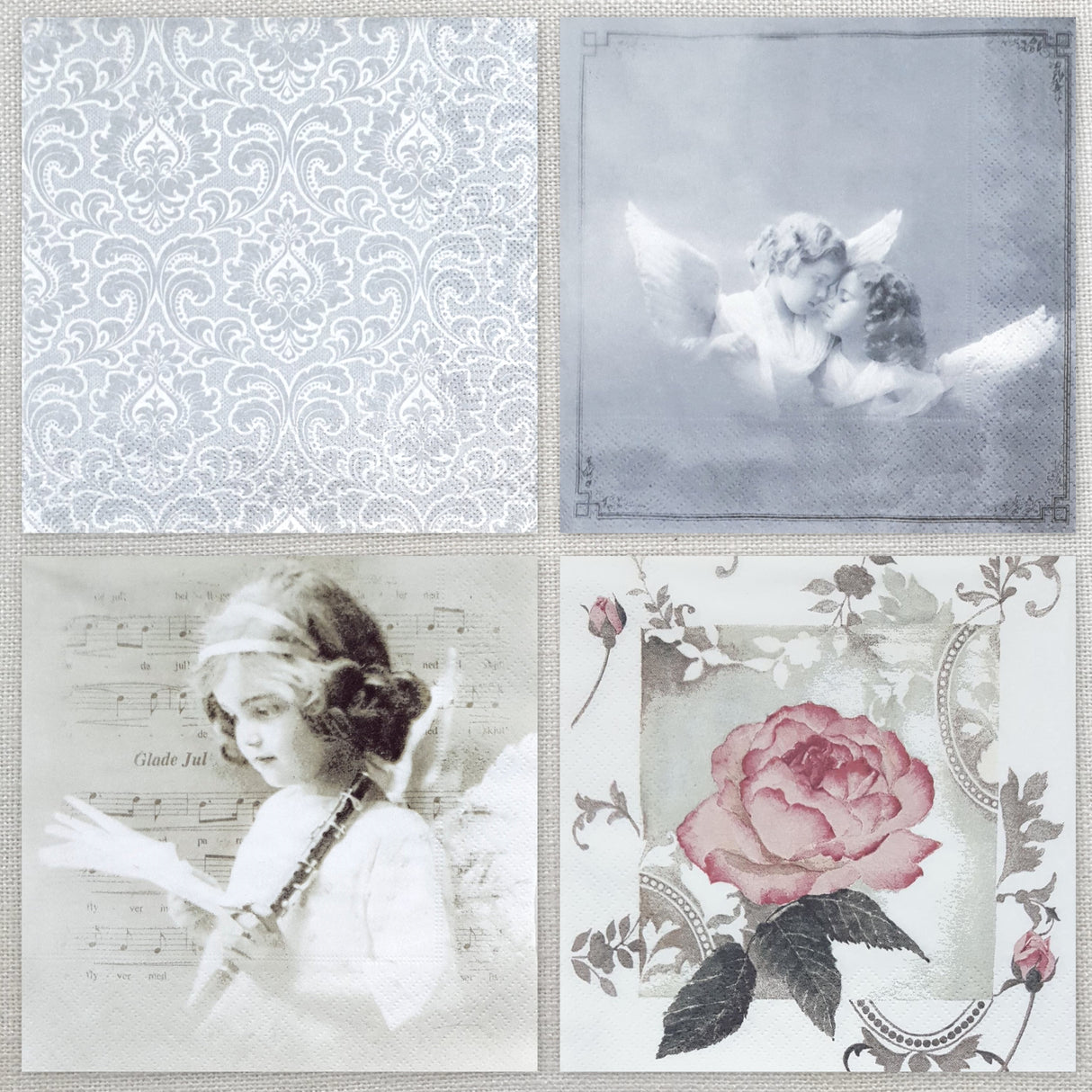 Decoupage Napkins - Set of 4 - (DN-5008)