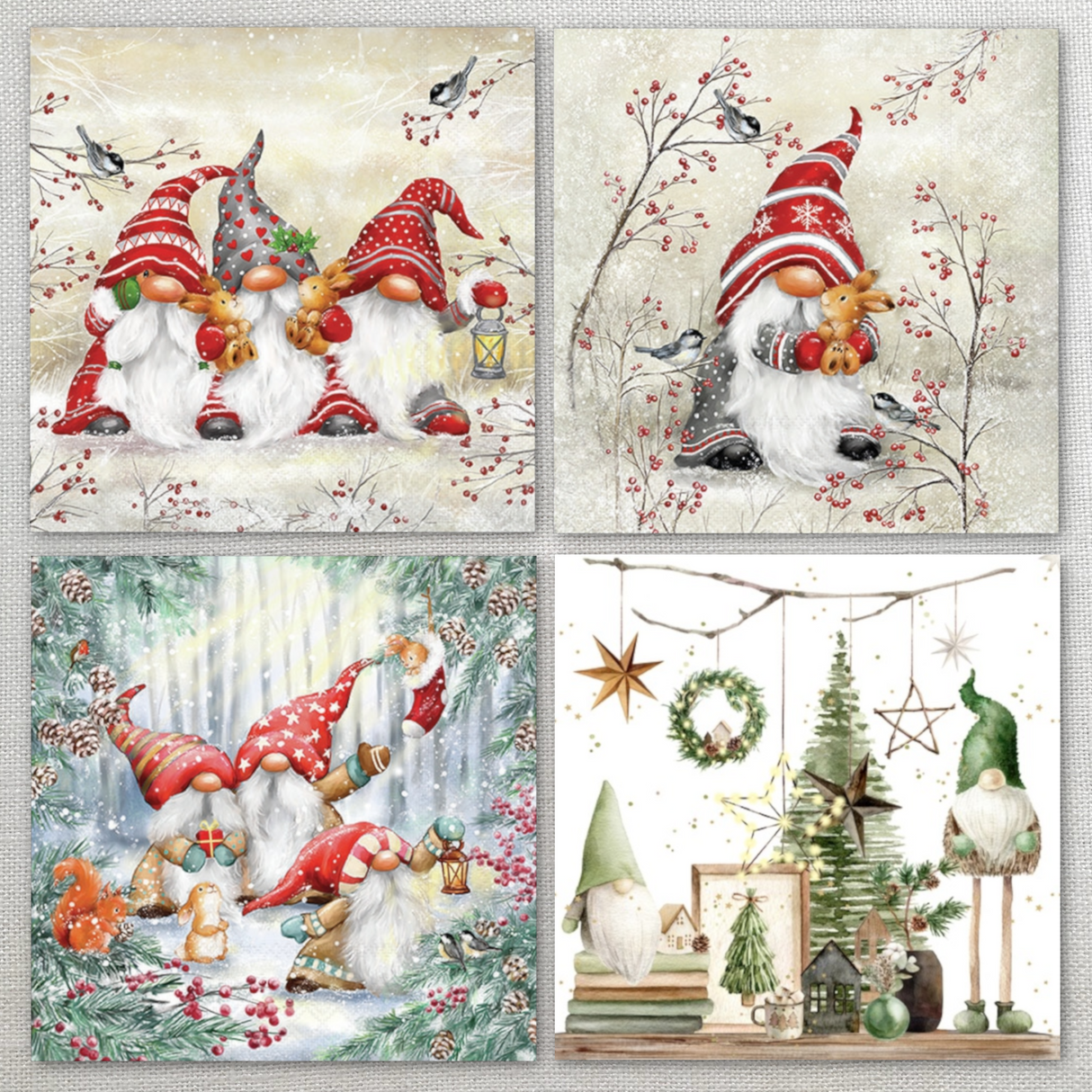 Decoupage Napkins - Set of 4 - (DN-5015)