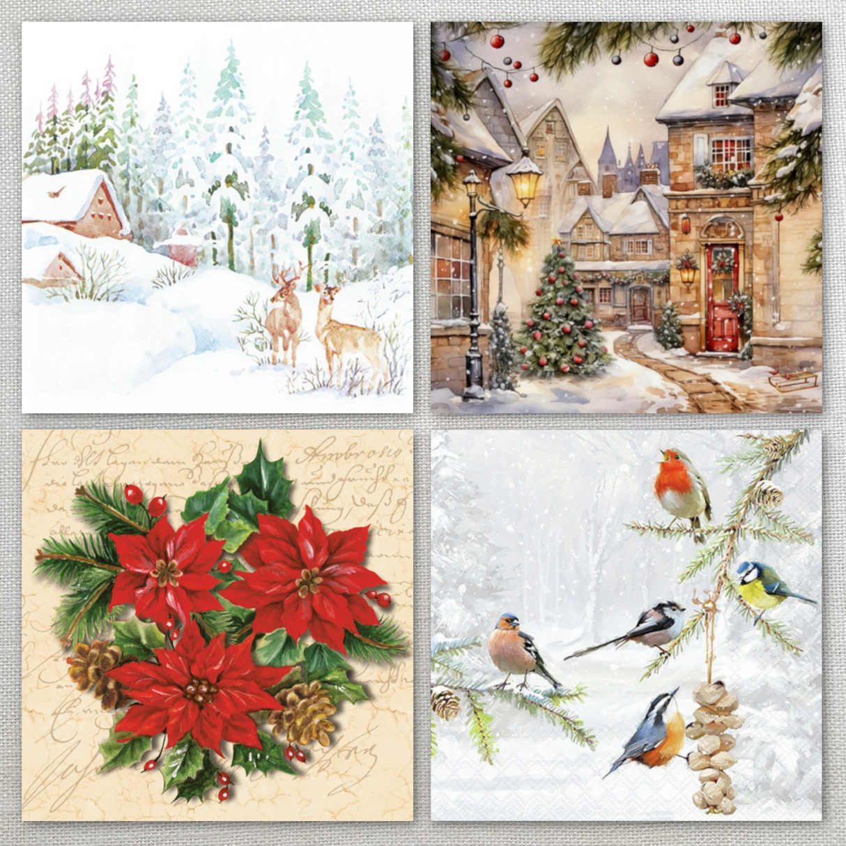 Decoupage Napkins - Set of 4 - (DN-5016)