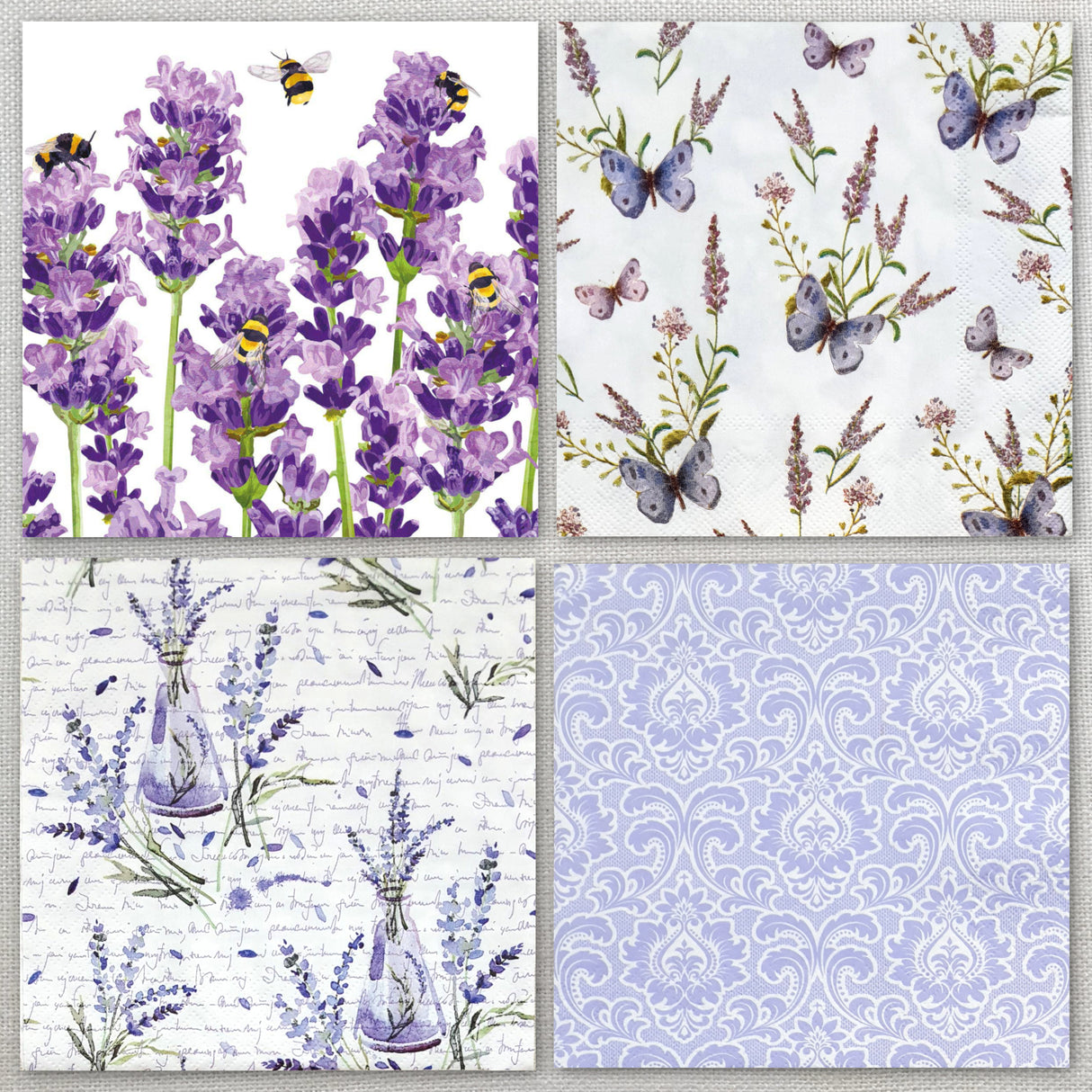 Decoupage Napkins - Set of 4 - (DN-5017)