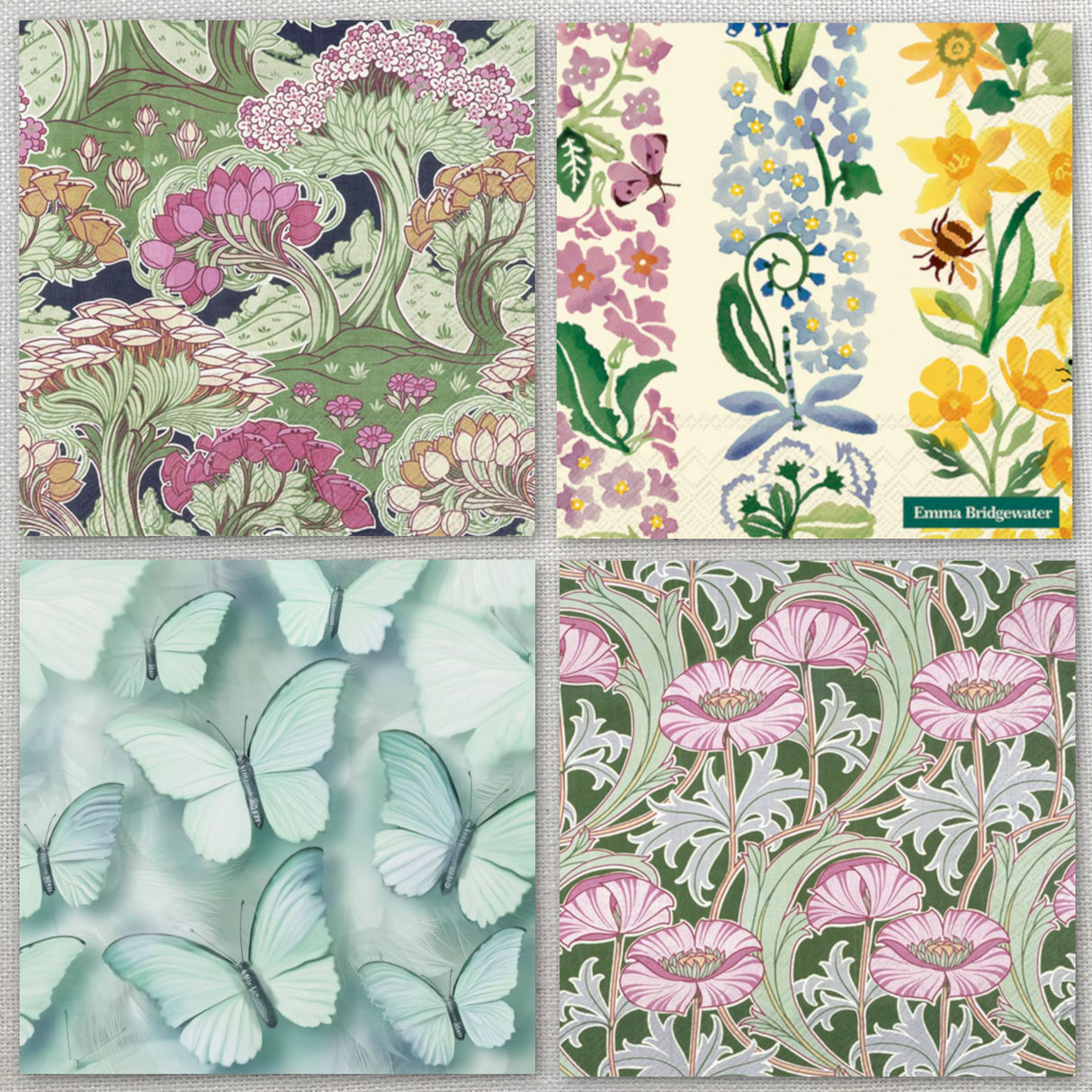 Decoupage Napkins - Set of 4 - (DN-5030)