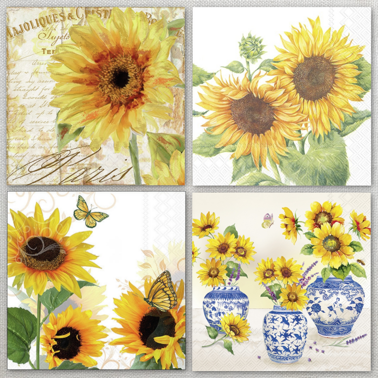 Decoupage Napkins - Set of 4 - (DN-5031)