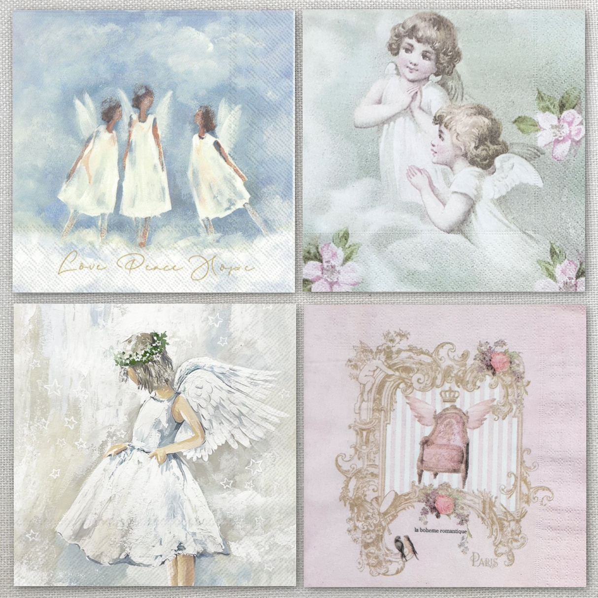 Decoupage Napkins - Set of 4 - (DN-5038)