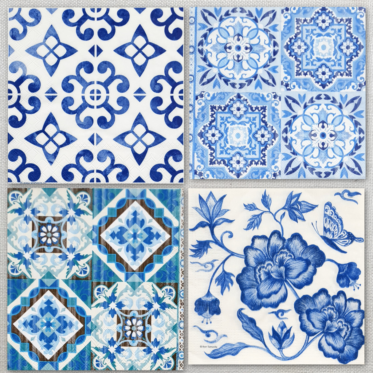 Decoupage Napkins - Set of 4 - (DN-5039)