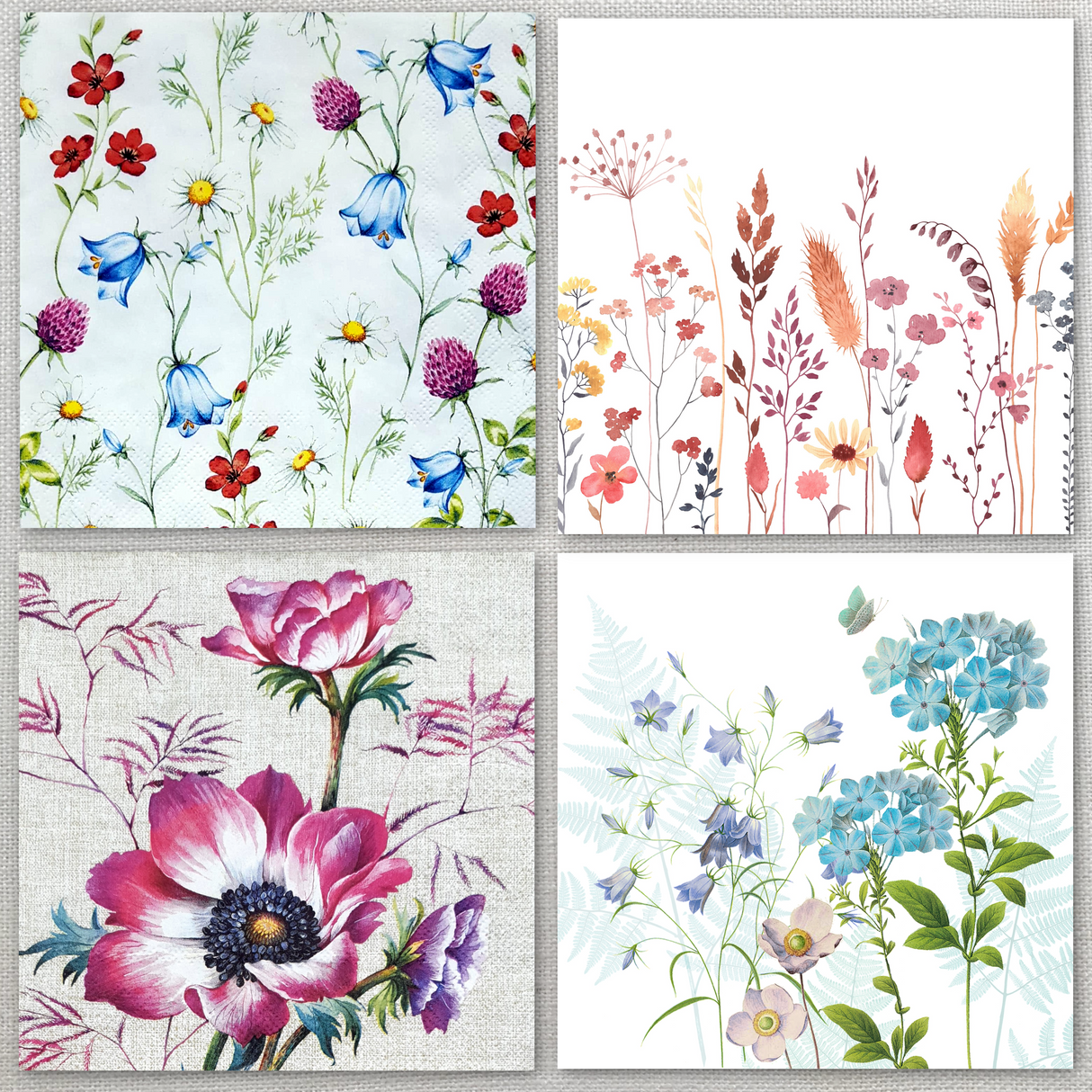 Decoupage Napkins - Set of 4 - (DN-5046)