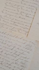 Antique French Script Bundle - 6101