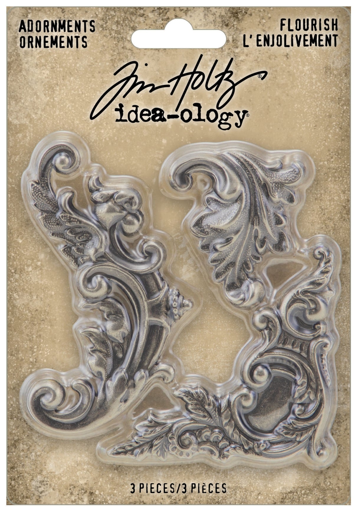 Tim Holtz - idea-ology - Adornments - Flourish