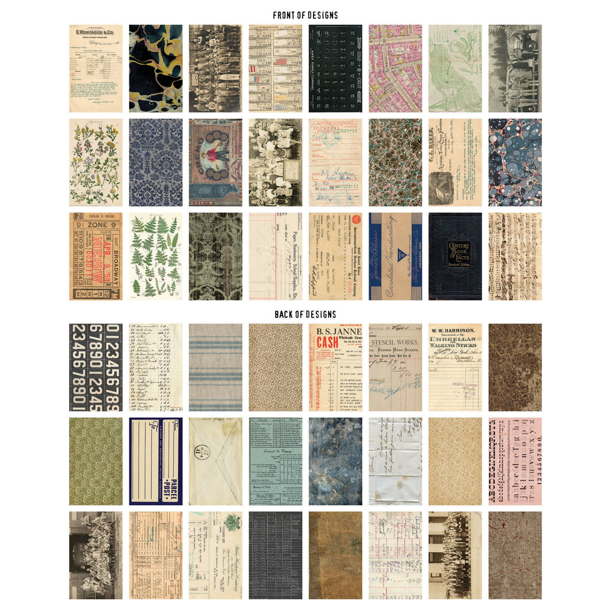 Tim Holtz - idea-ology - Backdrops Volume #3