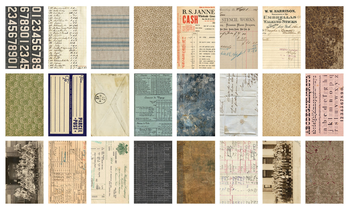 Tim Holtz - idea-ology - Backdrops Volume #3
