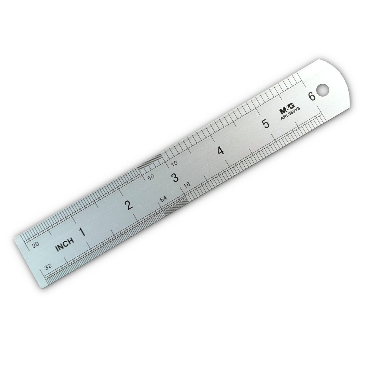 6 inch Aluminium Ruler