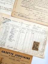 Authentic Antique French Ephemera Bundle - 7001 - Picked at Random