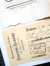 Authentic Antique French Ephemera Bundle - 7001 - Picked at Random