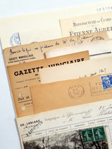 Authentic Antique French Ephemera Bundle - 7001 - Picked at Random