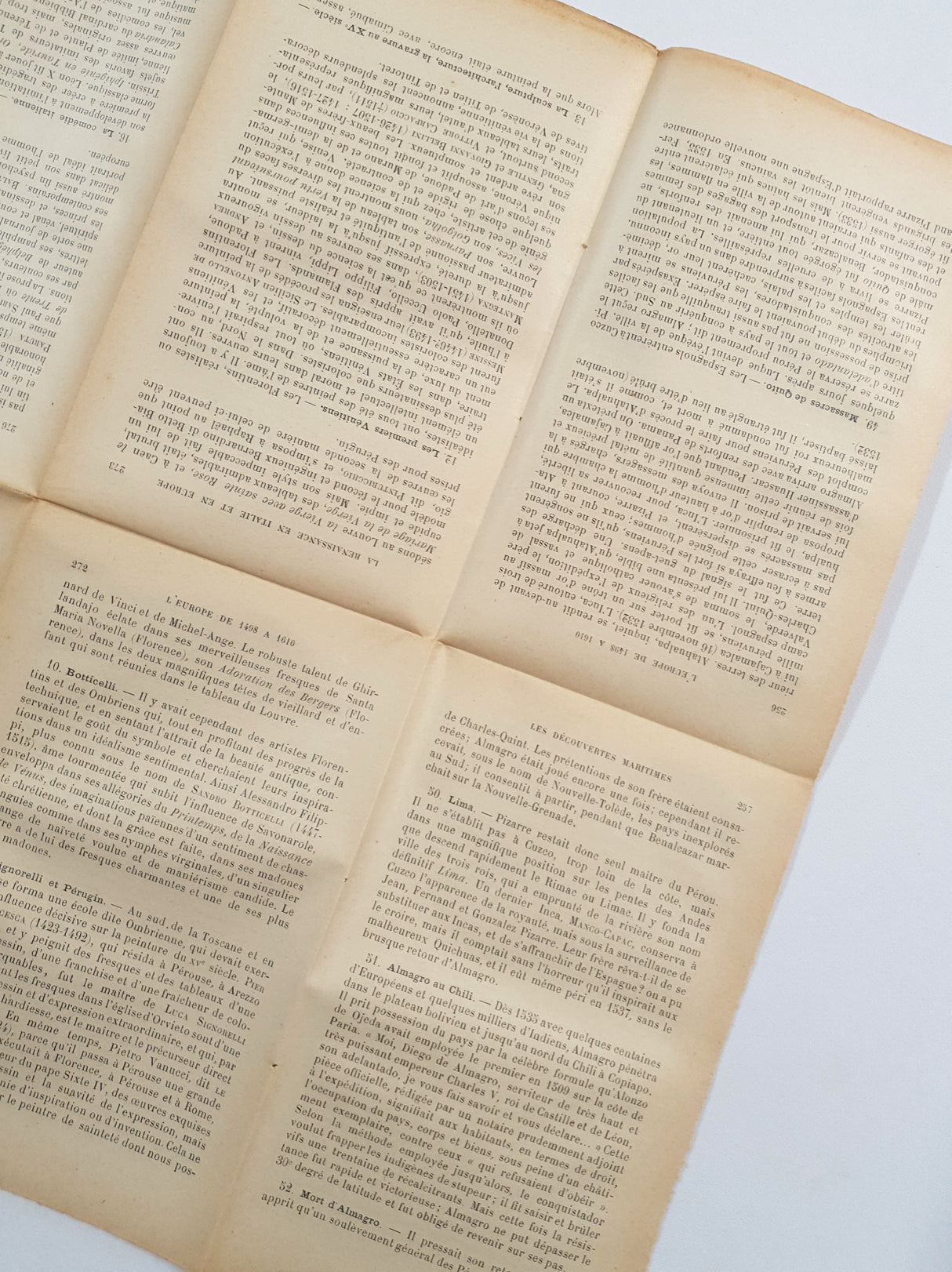 Authentic Antique French Uncut Bookpage - 7002 - Picked at Random